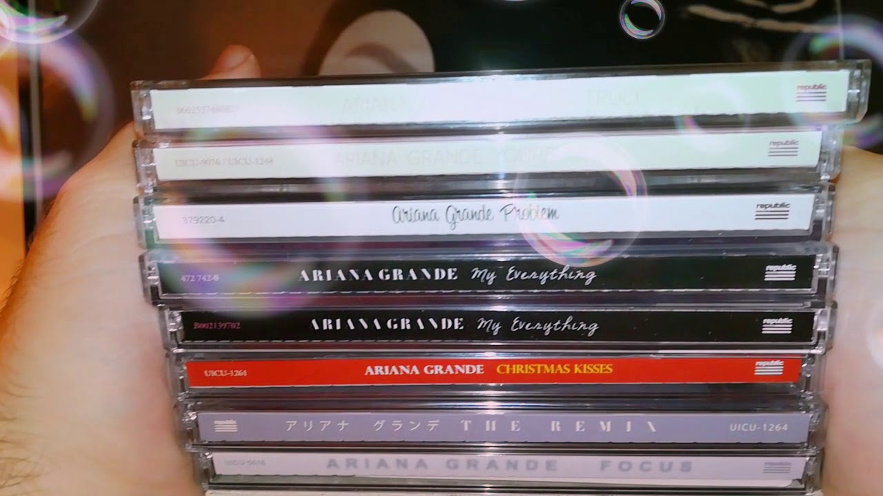 MY ARIANA GRANDE CD COLLECTION