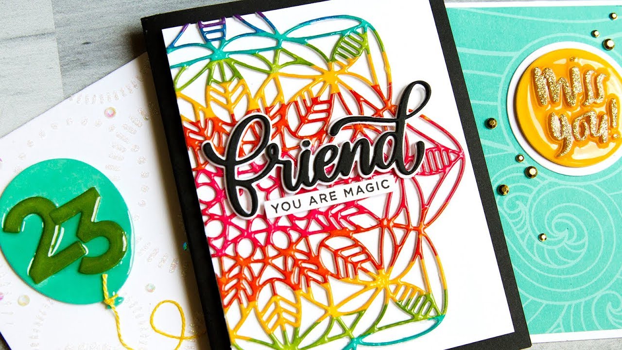 Stepped Up Dimensional Die Cuts
