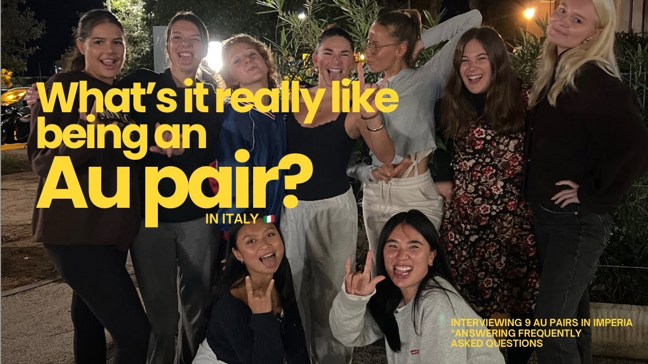 SHOULD YOU BECOME AN AU PAIR? Asking 9 au pairs in Italy🇮🇹 | What it’s really like living abroad