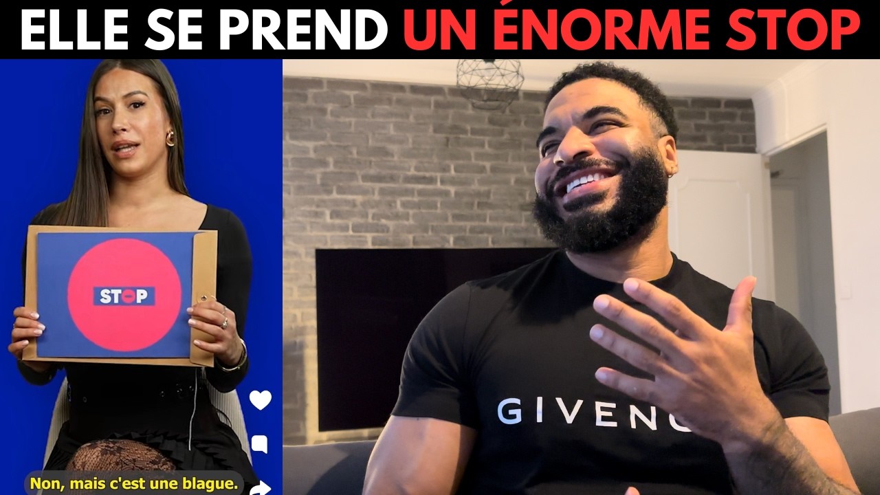 ELLE SE CROYAIT TROP BELLE MAIS SE PREND UN STOP