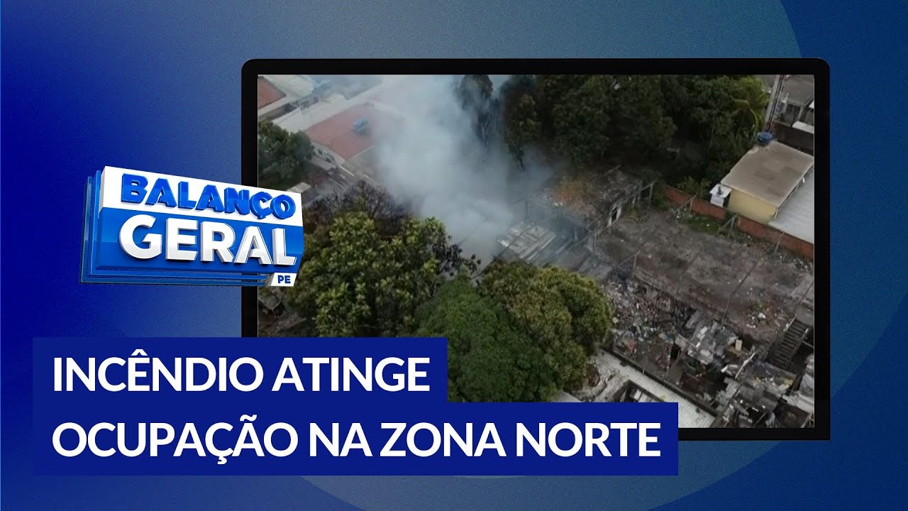 Incêndio atinge casas em ocupação na Campina do Barreto