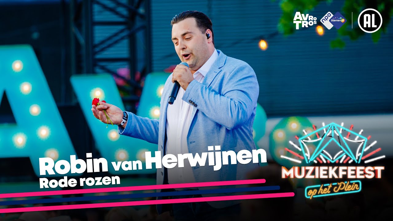 Robin van Herwijnen - Rode rozen • Muziekfeest op het Plein 2023 // Sterren NL