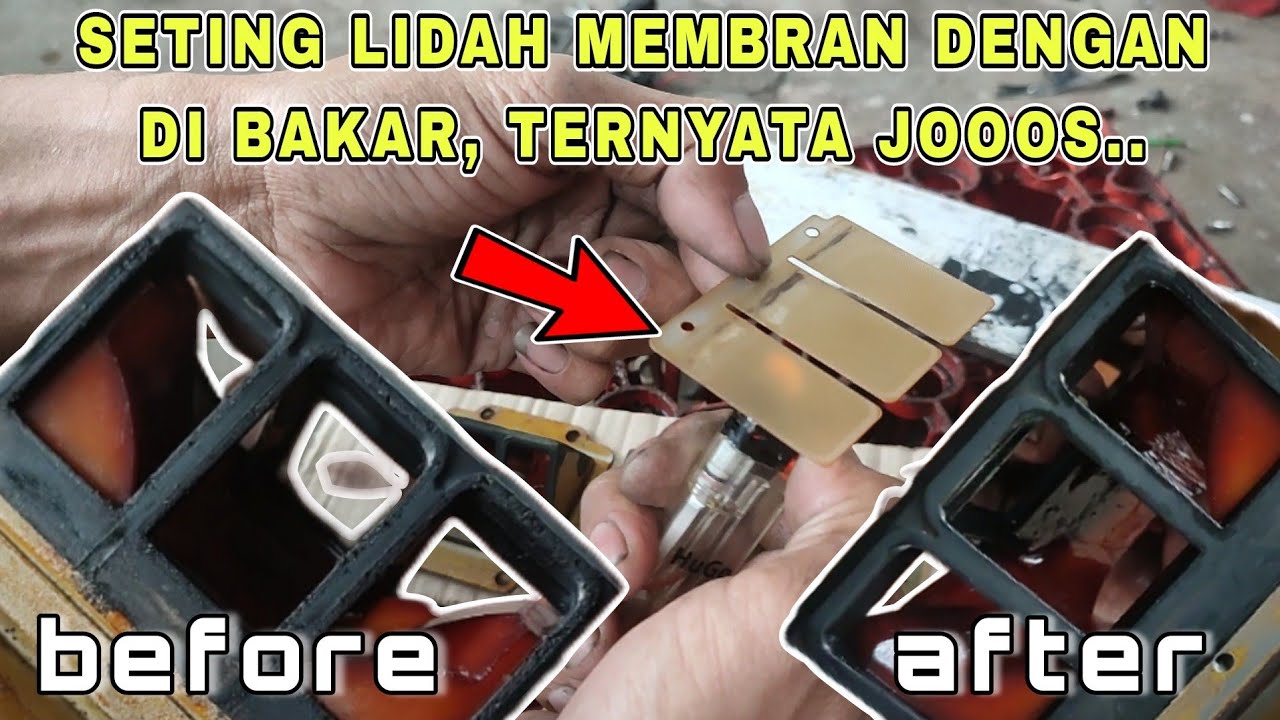 MEMBRAN NINJA RUSAK PARAH, DIPERBAIKI JADI SERASA BARU⁉️SETING MEMBRAN NINJA, RX KING, FIZR DLL