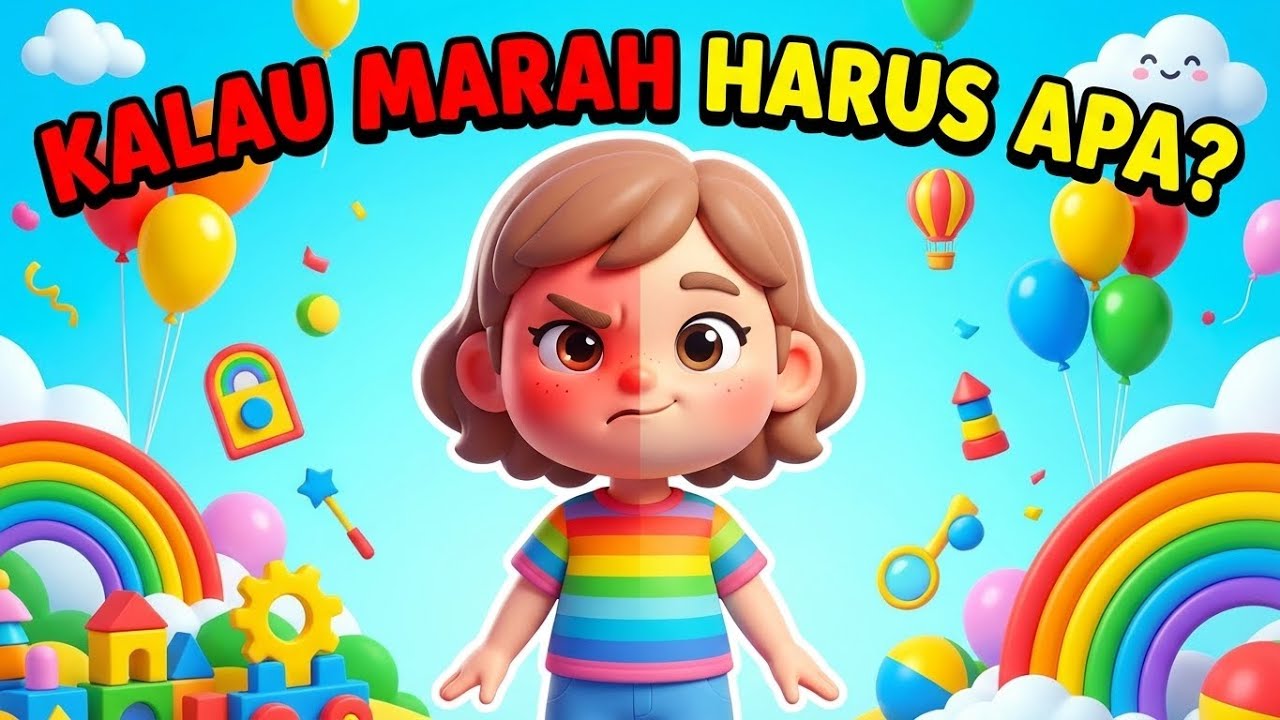 Kalau Marah Harus Apa? | Lagu Anak Edukatif | Luri & Nico