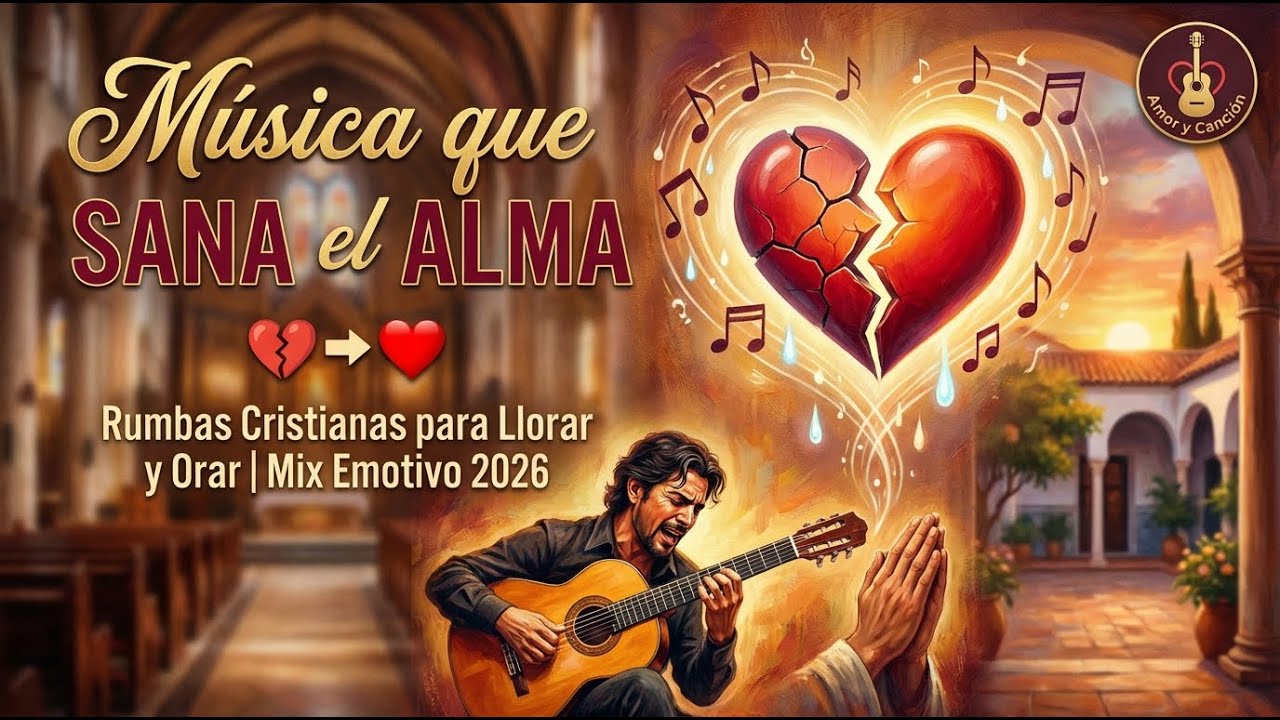 Música que SANA el ALMA 💔➡️❤️ Rumbas Cristianas para Llorar y Orar | Mix Emotivo 2026