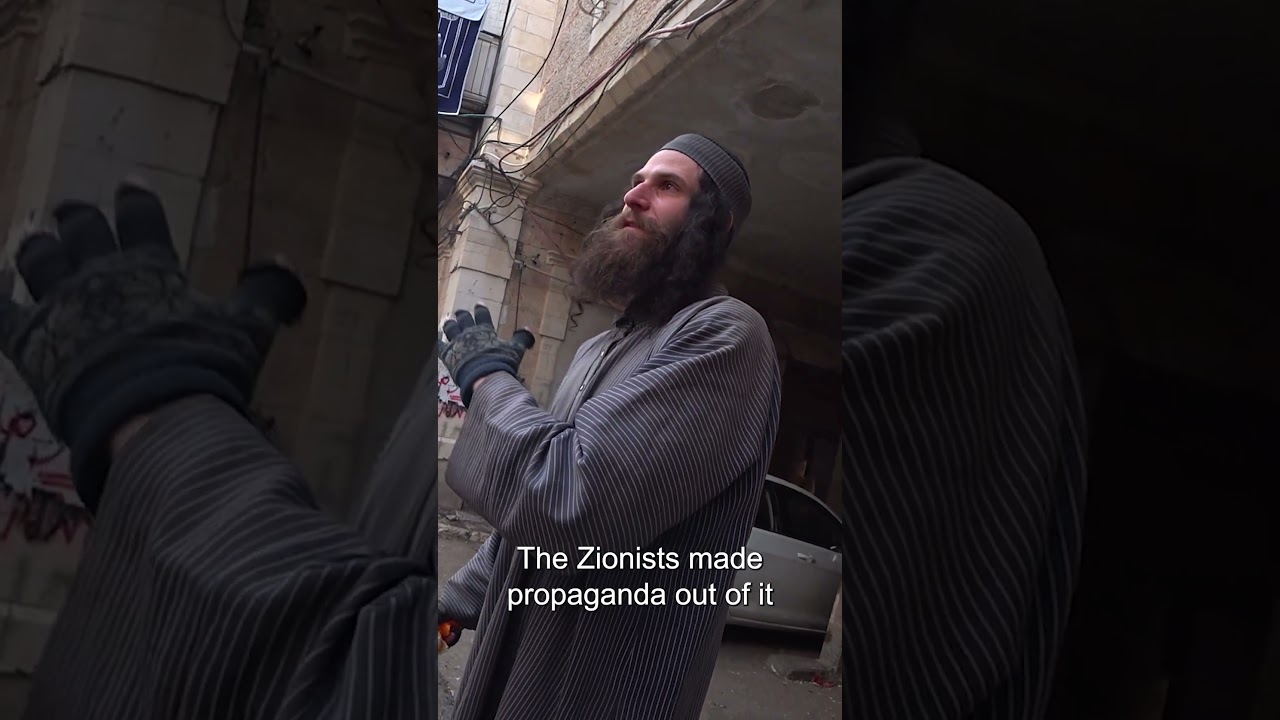 Anti-Zionist Jew Discusses The Holocaust in Jerusalem 🇮🇱  #israel#palestine
