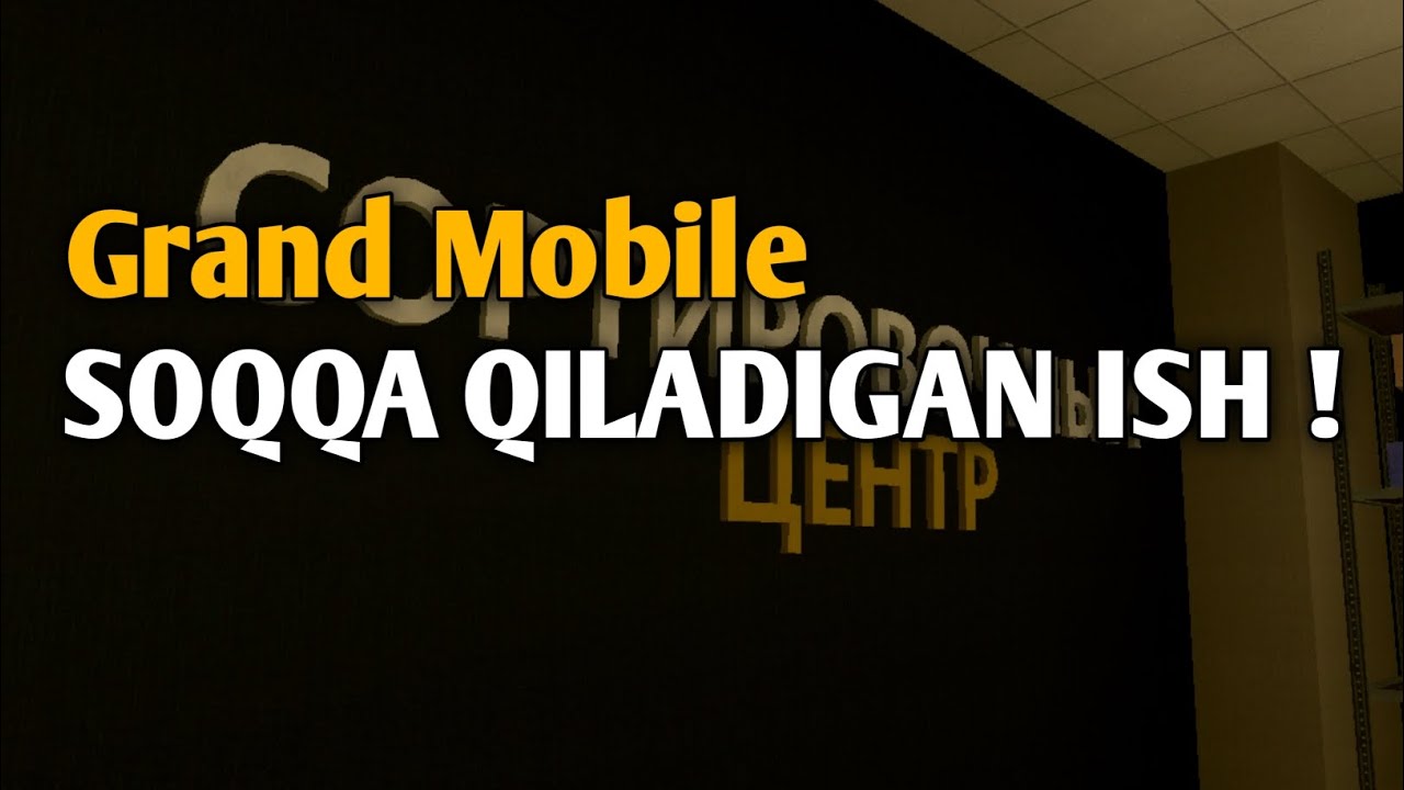 Grand Mobile o'yinida eng ko'p pul beradigan ish🤑 | Grand Mobile O'zbekcha let's play 🙂‍↔️