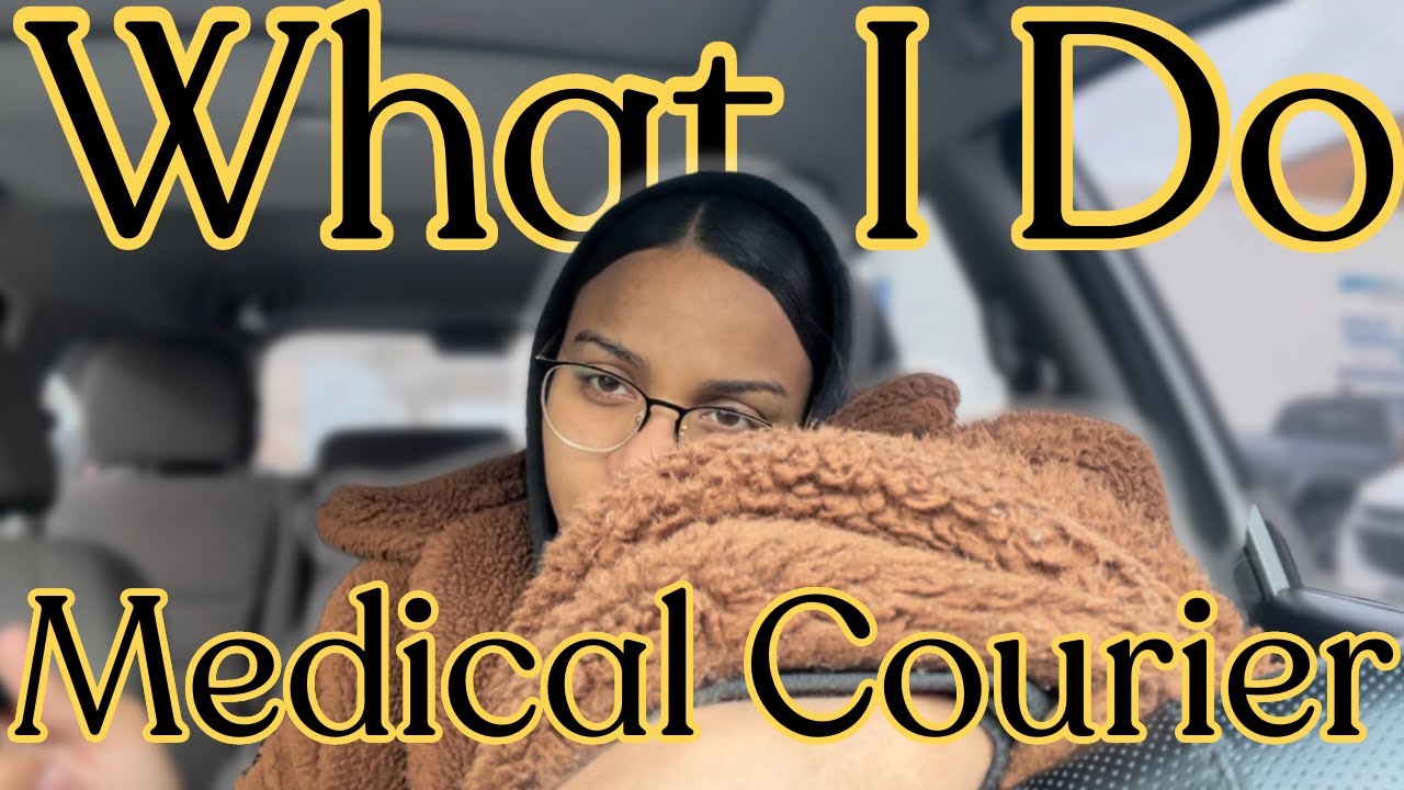 A day with me as a Medical Courier..