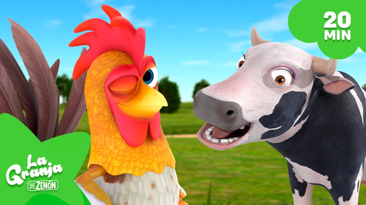 Los Animales Más Traviesos de la Granja 😜🐔 LA GRANJA DE ZENÓN (20min) | El Reino Infantil