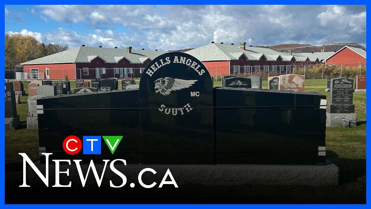 Hells Angels tombstone to be removed from Montreal-area cemetery