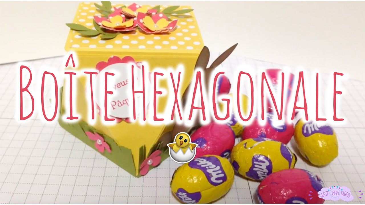 [Tutoriel n°1] : Boîte Hexagonale/Diamant ❀ | Scrap with Steph