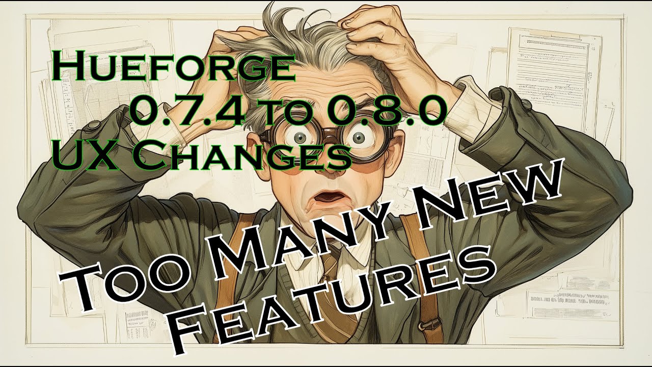 Часы работы офиса HueForge: обновления функций пользовательского интерфейса 0.7.4–0.8.0