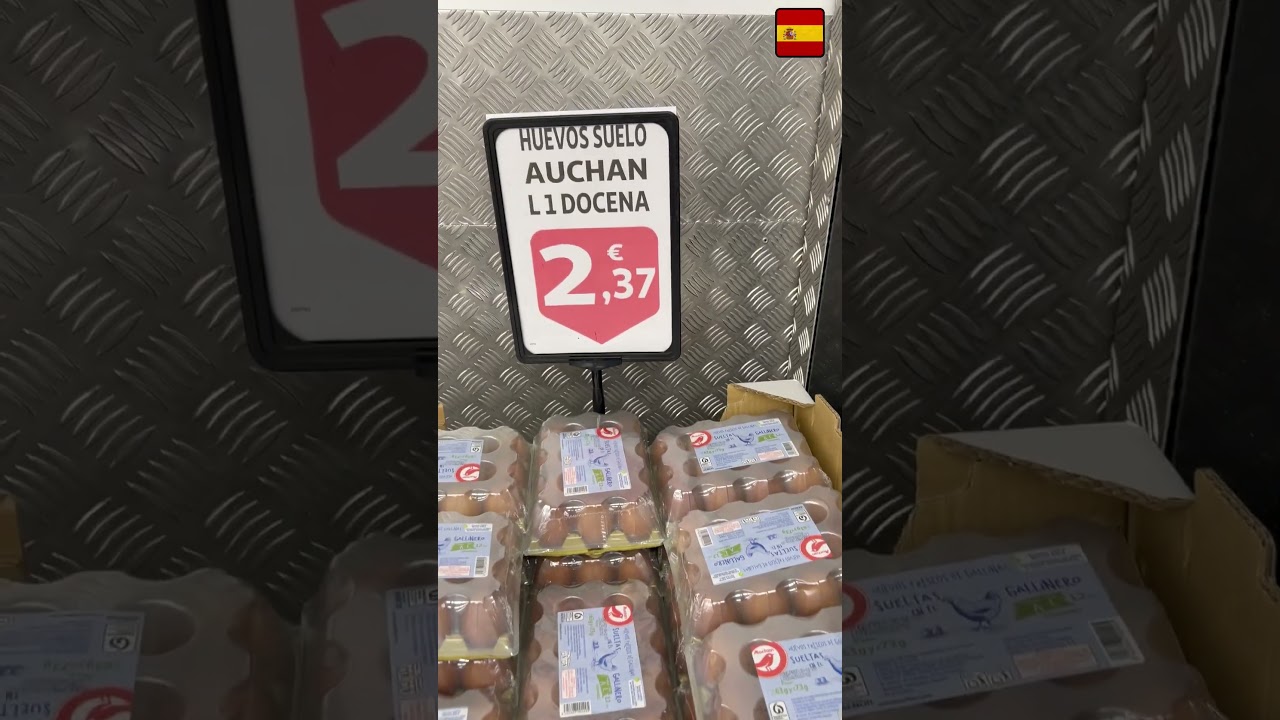 &iquest;Cu&aacute;nto cuesta la comida en Chile vs. Espa&ntilde;a? 🛒🇨🇱🇪🇸 ft @NILSONRIVAS