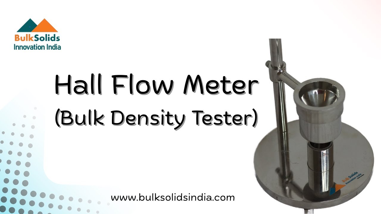 Hall Flow Meter (Bulk Density Tester)॥ BSII॥ Quick, Easy and Cost Effective