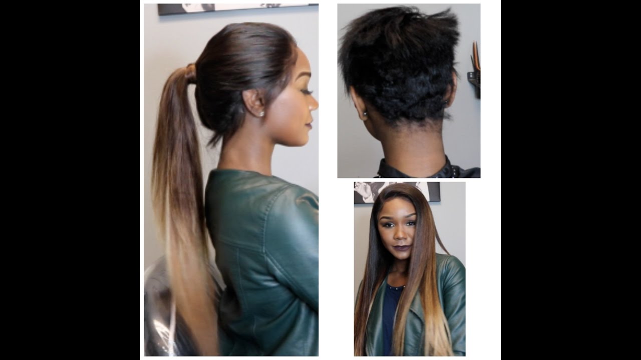 360 Frontal on Short Hair! X LuvMe Hair(Balayage Color)