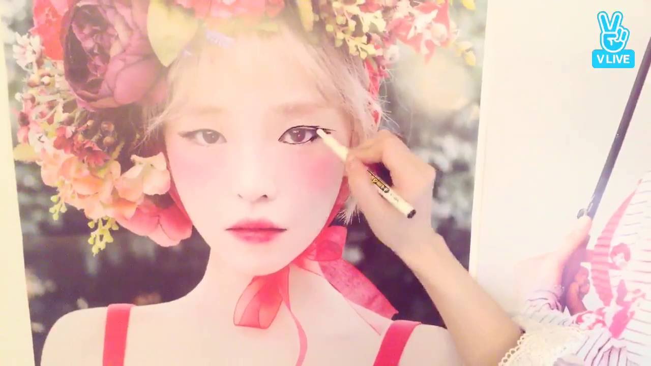 가인이 직접 그리는 가인의 아이라인ㅋㅋㅋㅋㅋㅋㅋㅋㅋㅋㅋㅋ