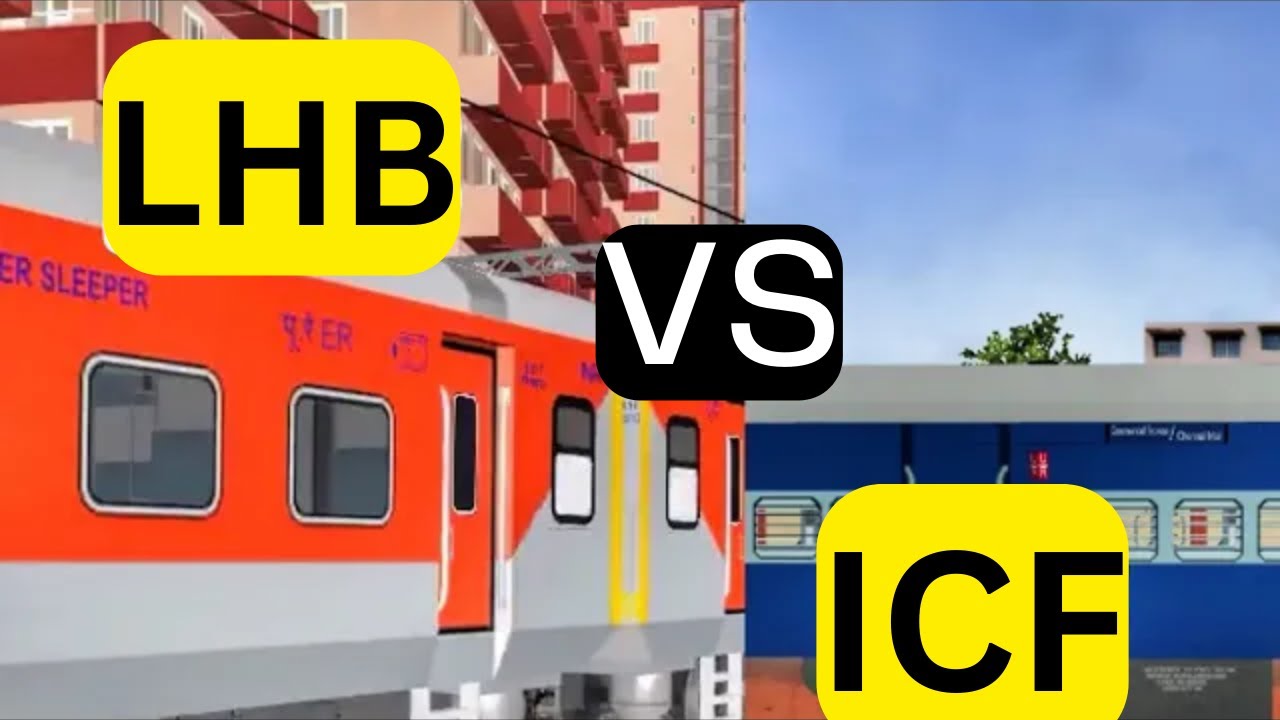 DIfference between LHB and ICF Coaches in Telugu || Advantages & Disadvantages || Indian Railways