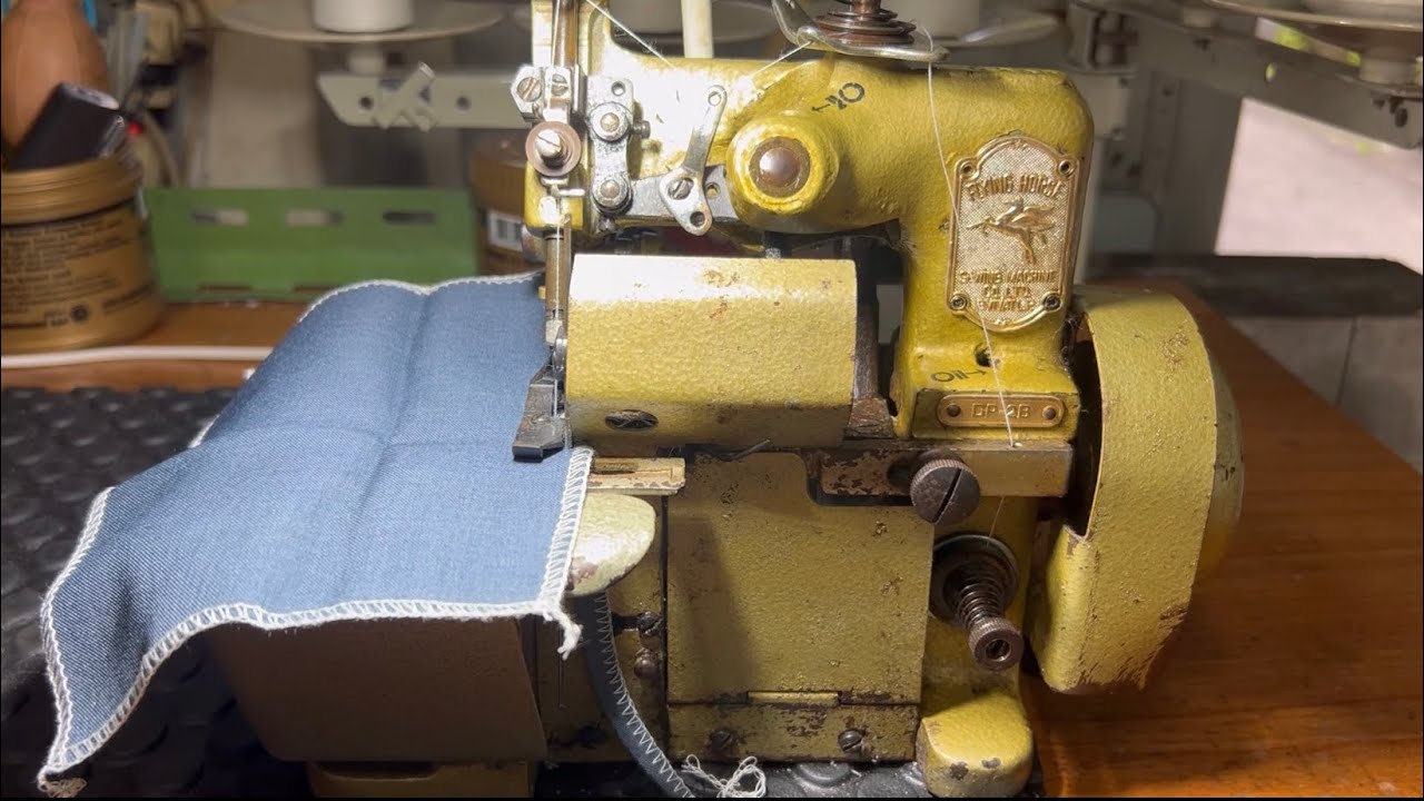 วิธีตั้งใบมีดจักรโพ้งเบียดตีนผีมากเกินไปและวิธีปรับตะเข็บให้กว้างหรือแคปทำเองได้เลย😃😀