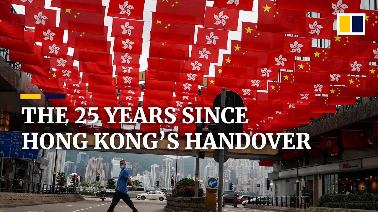 A look back at Hong Kong 25 years since the handover