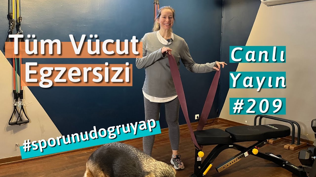 Lastikle Tüm Vücut Egzersizi - Melis Yengil (Pilates Master Instructor)