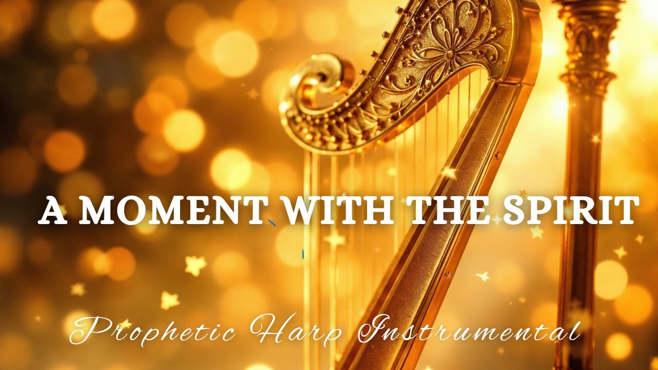 Prophetic Warfare Harp Instrumental/A MOMENT WITH THE SPIRIT/Background Prayer Music 