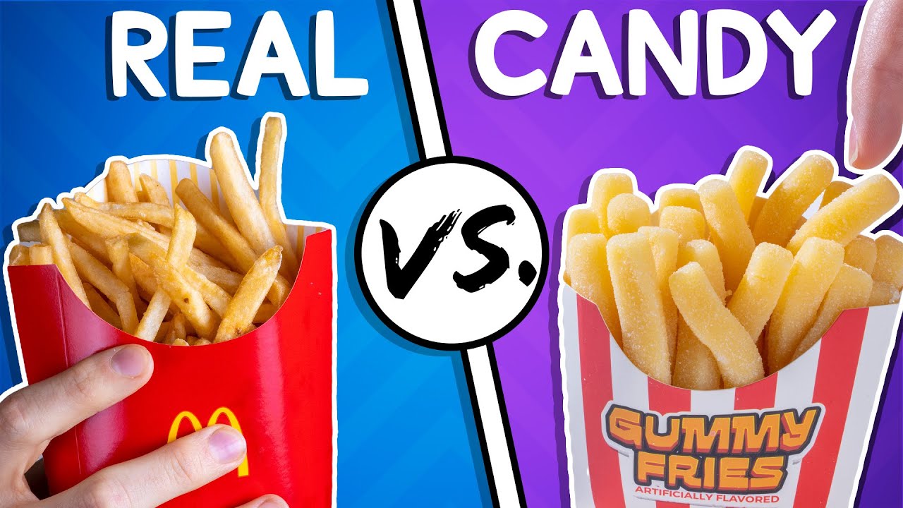 We Try the Ultimate Real vs Candy Challenge #3