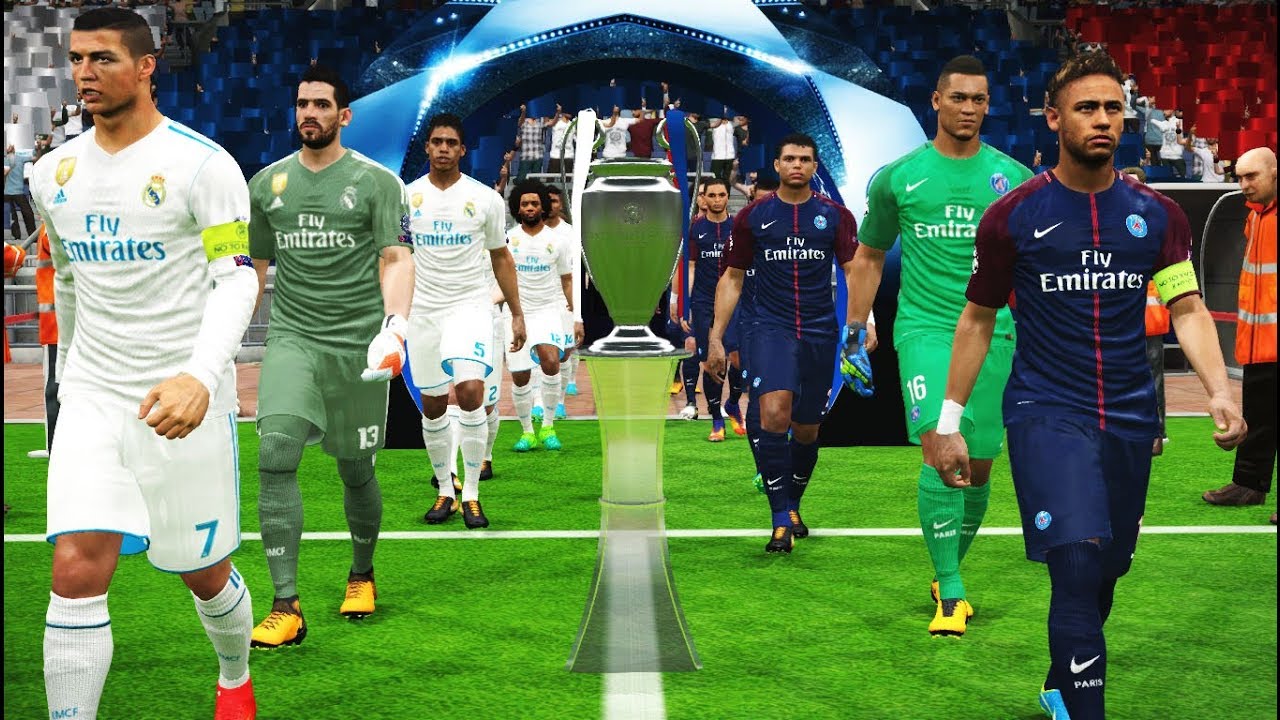 Финал Лиги чемпионов УЕФА | ПСЖ — Реал Мадрид | Геймплей PES 2017 на ПК