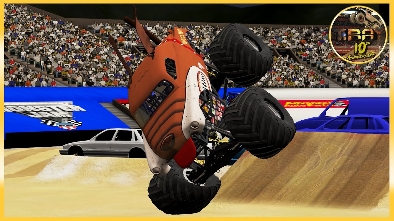 BeamNG.drive Monster Jam: El Paso Texas (10 Truck Freestyle Event)