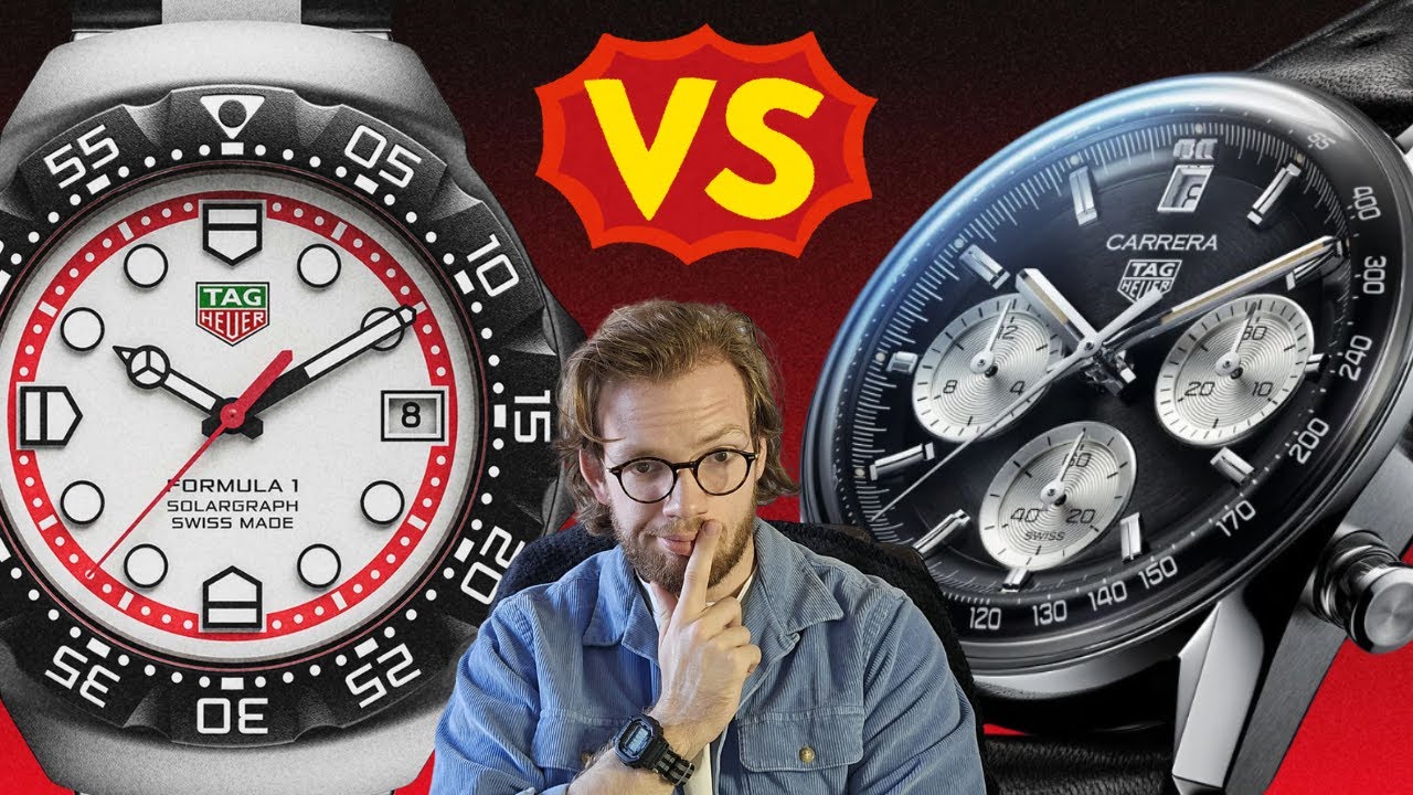 NEW Formula 1 Solograph vs Carrera - Tag Heuer's Big Problem!