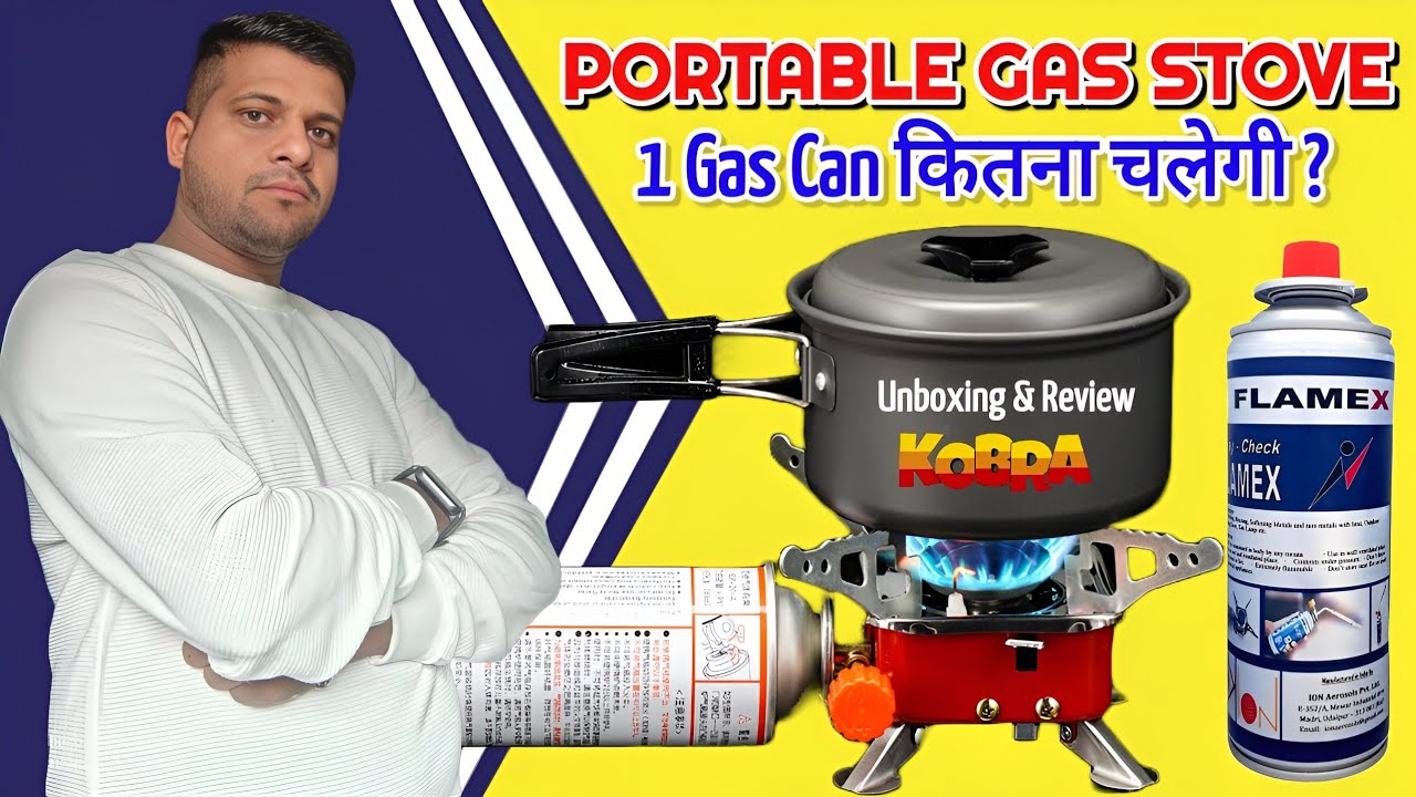CAMPING GAS STOVE REVIEW | MINI GAS STOVE | BUTANE GAS STOVE | GAS STOVE UNBOXING & REVIEW DETAILS