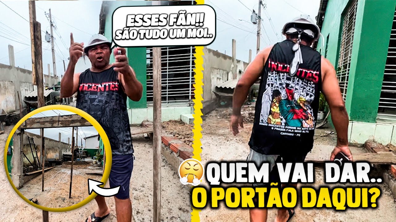 ERIK FOI FILMAR A OBRA PRA OS FÃS, GALO CEGO TÁ ARRETADO | GALO CEGO