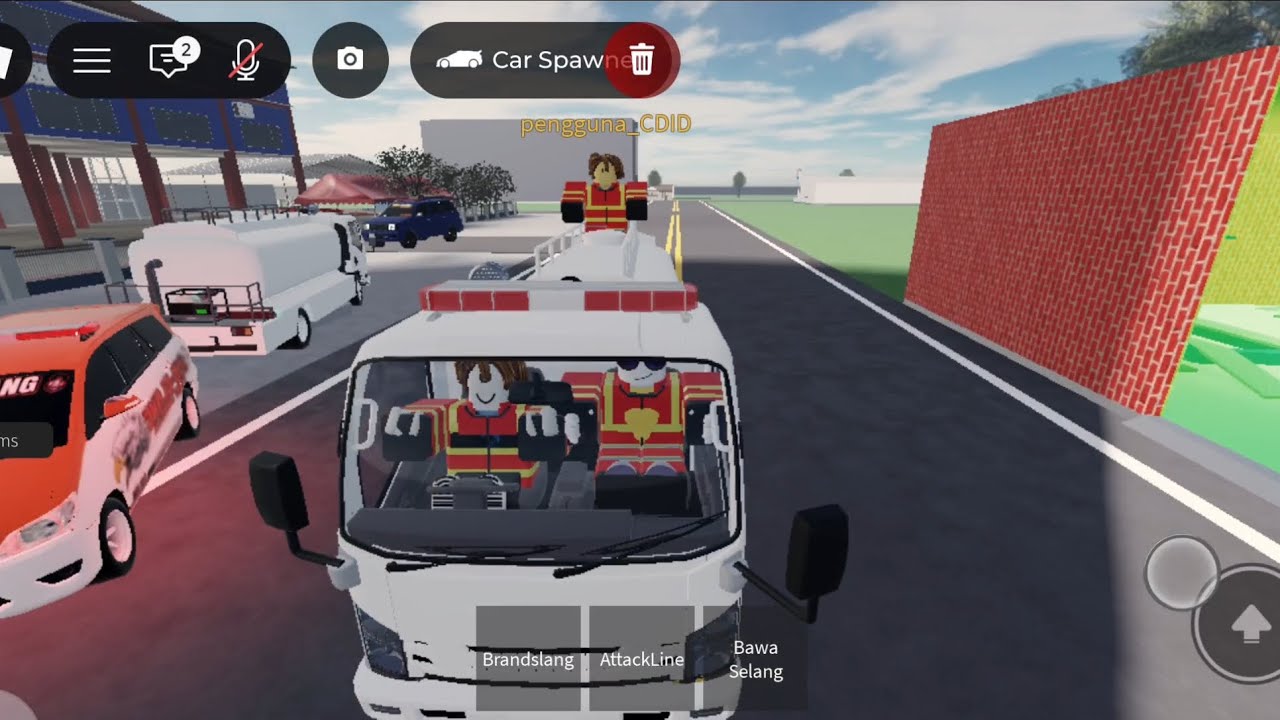 Cepot & Lupit Hari ini Bertugas Sebagai Pemadam | ROBLOX 