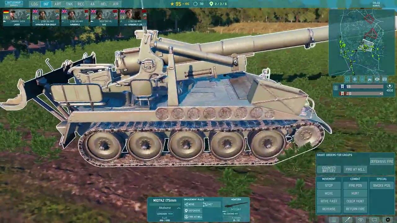 2nd BRITISH INFANTRY DIVISION  GAMEPLAY #4 No Commentary WARNO 4v4