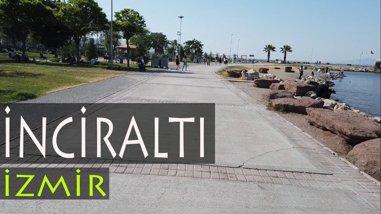 İzmir İnciraltı Gezi Vlog Walking Tour Ekim 2022