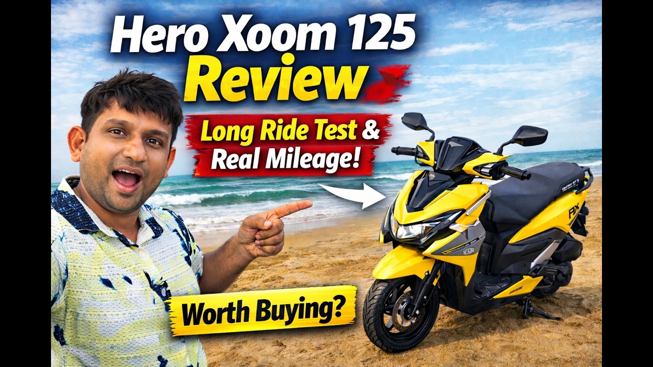 Hero Xoom 125 Review | Highway Ride, Mileage & Long Distance Performance Test