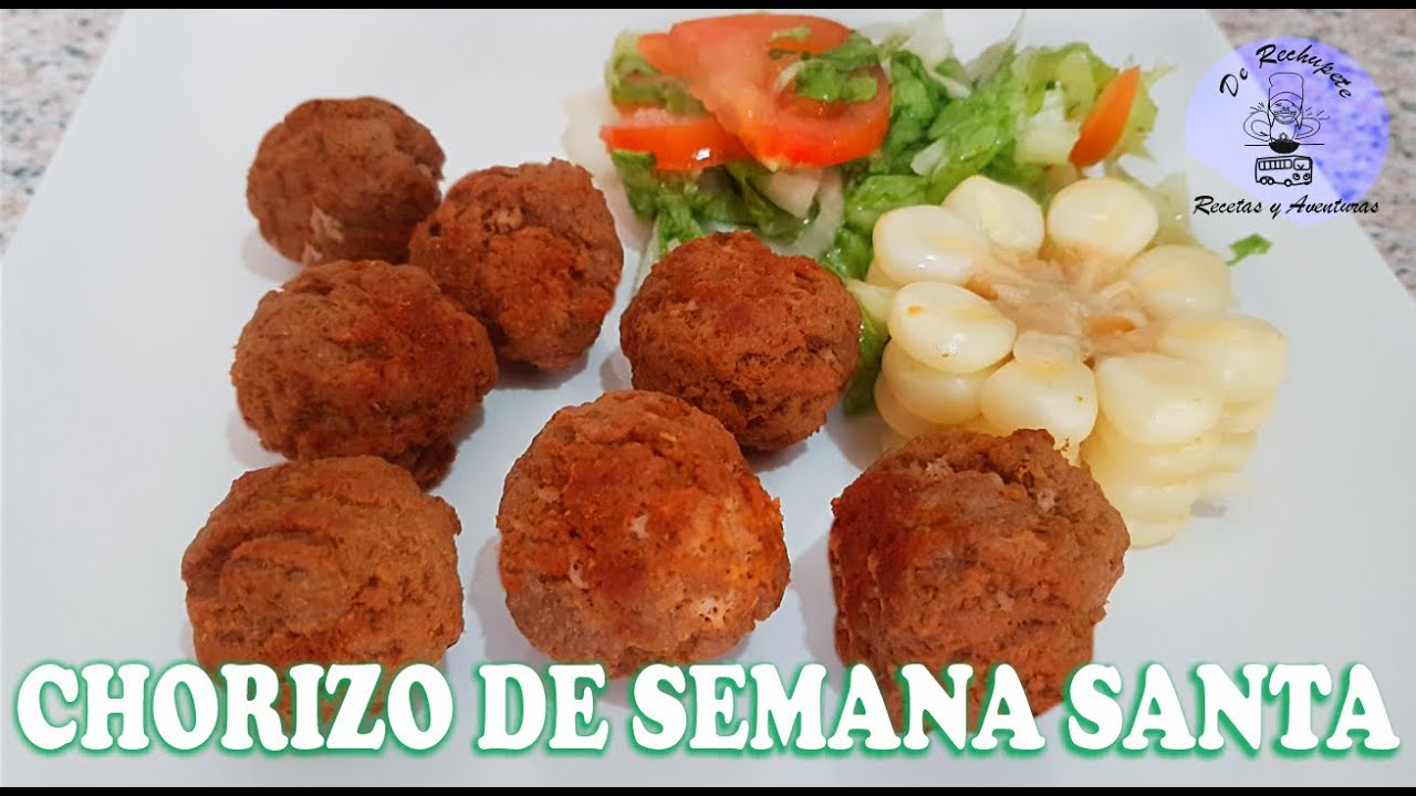 CHORIZO DE SEMANA SANTA