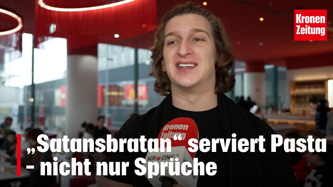Kinder-Weihnachtsessen: &bdquo;Satansbratan&ldquo; serviert Pasta &ndash; nicht nur Spr&uuml;che | krone.tv NEWS