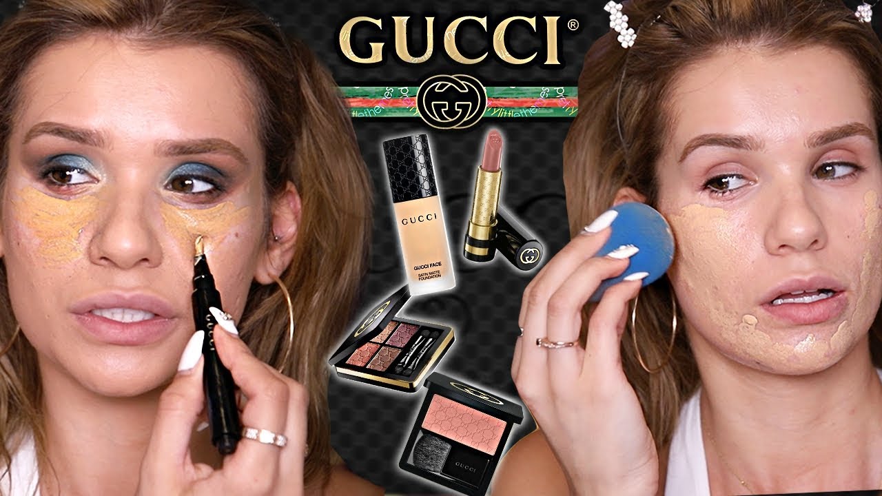 TESTING full face GUCCI MAKEUP! Worth the $$$?
