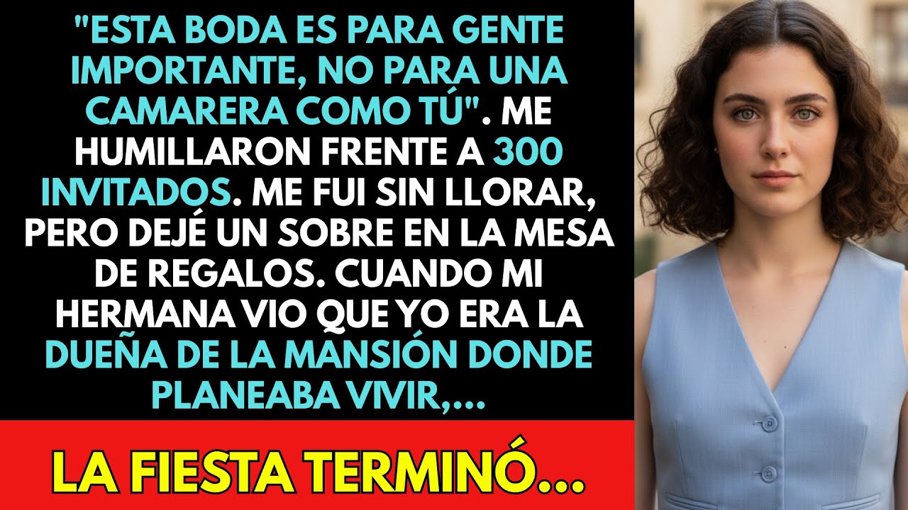 Mi Familia Me Echó De La Boda De Mi Hermana Por "Pobre", Así Que Le Regalé Las Escrituras De Su Casa