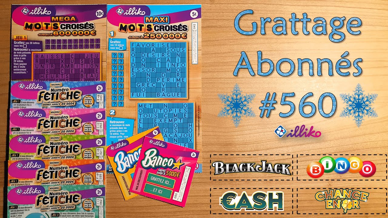 Grattage Abonnés #560 • FDJ/Illiko