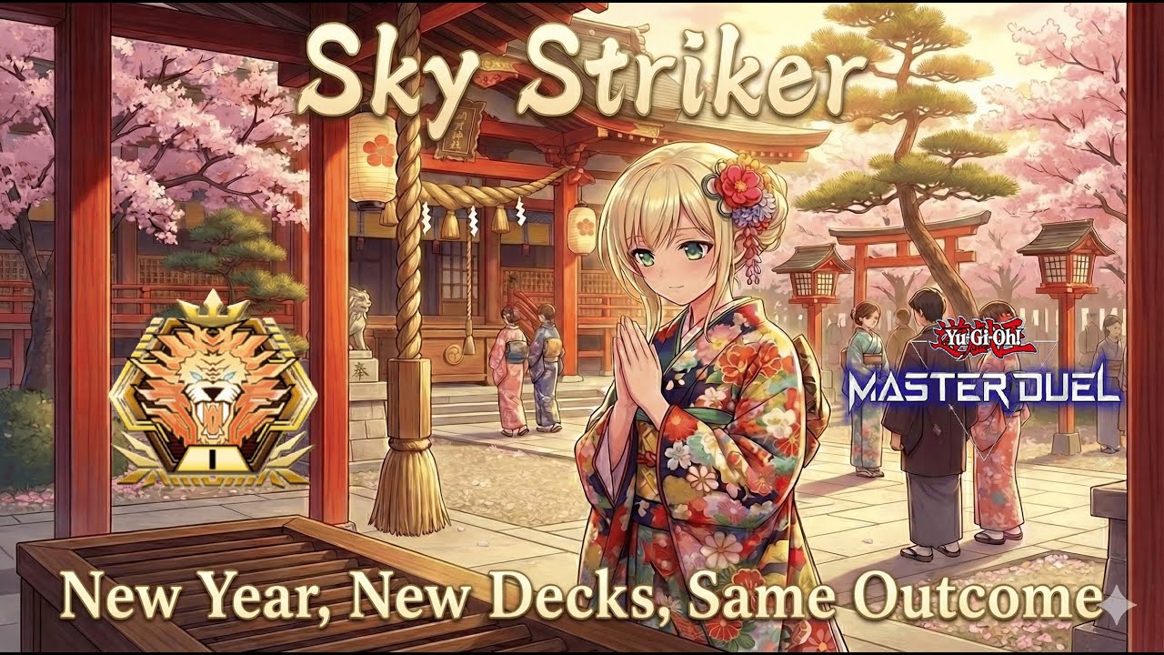 Blind 2nd Sky Striker Returns! | Master 1 deck for 2026 | Yugioh Master Duel