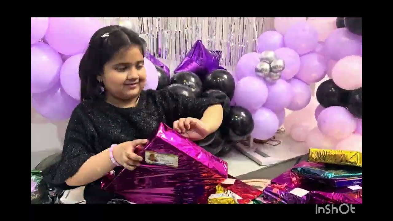 Akaya’s 8 birthday celebration #kuromitheme #8thbirthday 💜🖤💜🖤💜