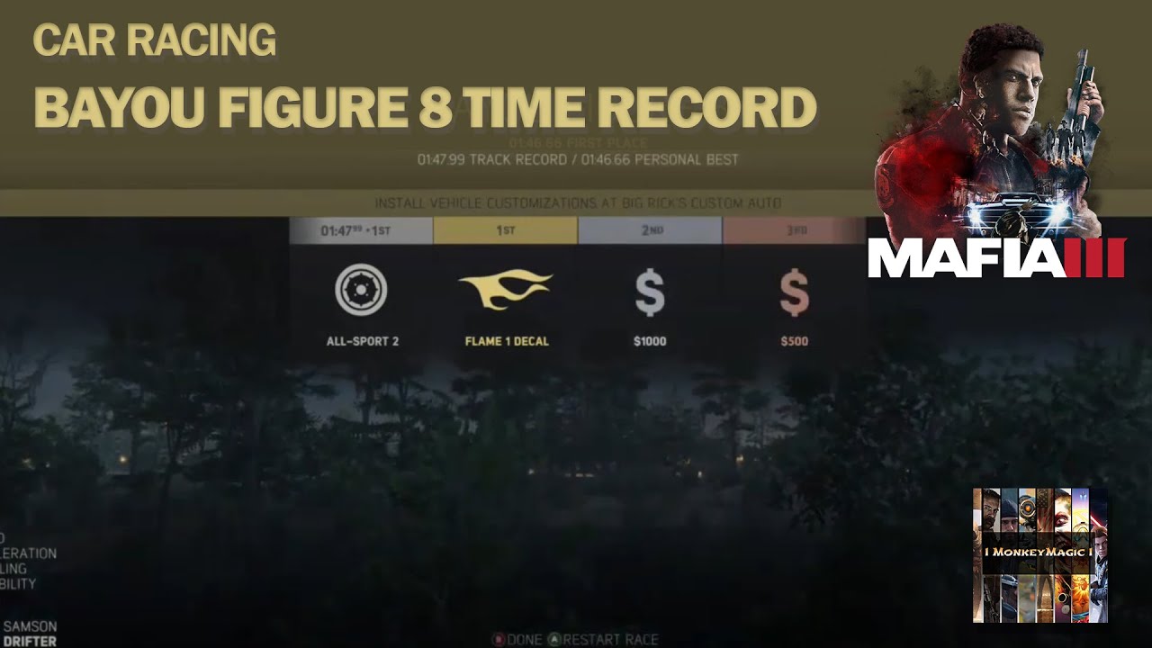 Bayou Figure Eight Track Record with Samson Drifter