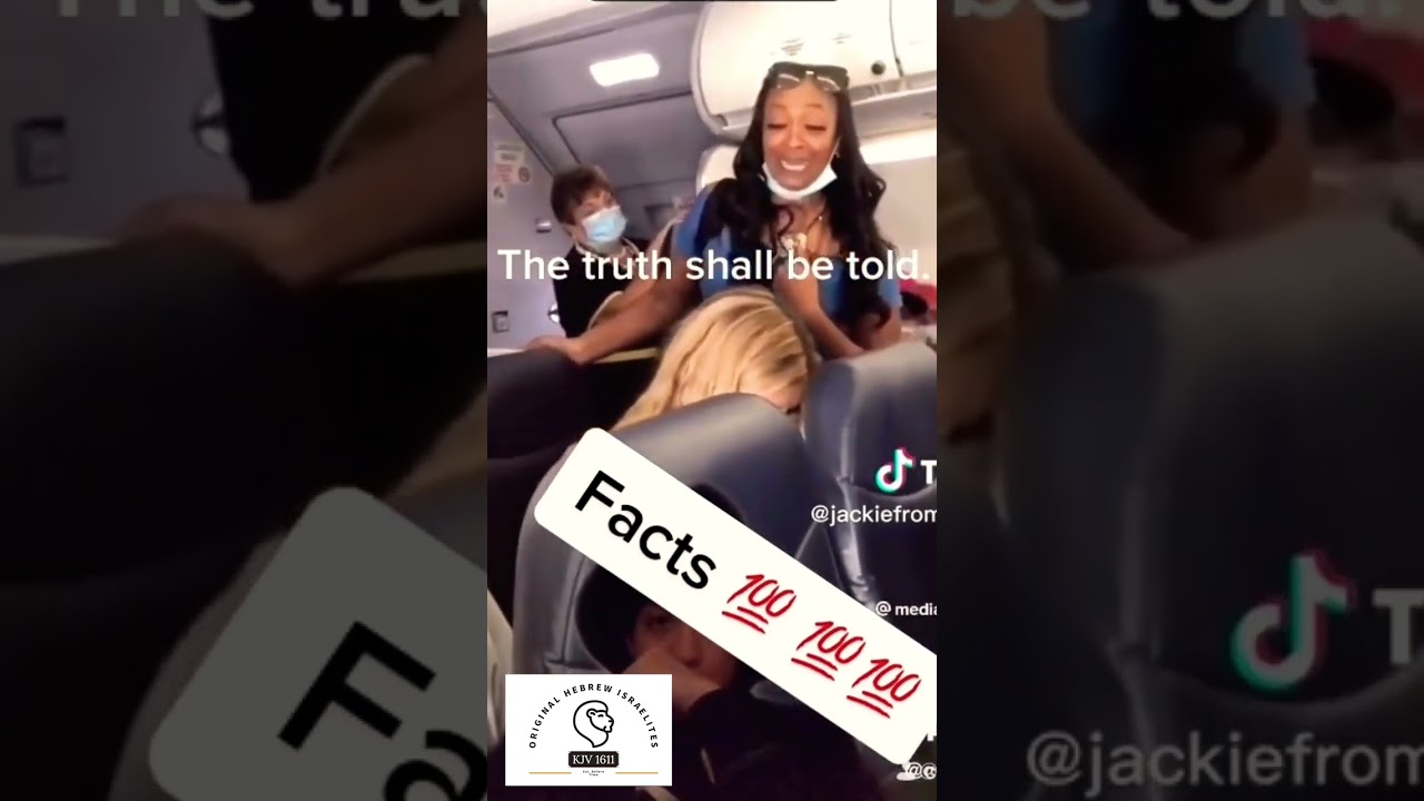NEVER DISRESPECT A BLACK WOMAN ON A PLANE!!!