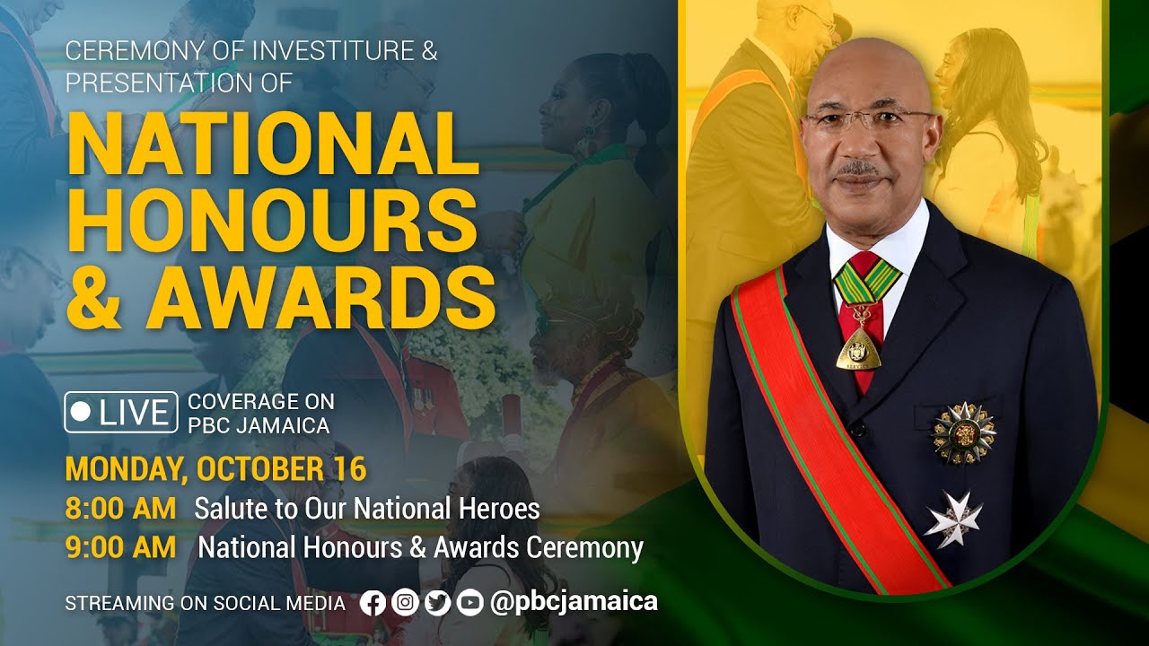 The National Honours and Awards Ceremony - October 16, 2023