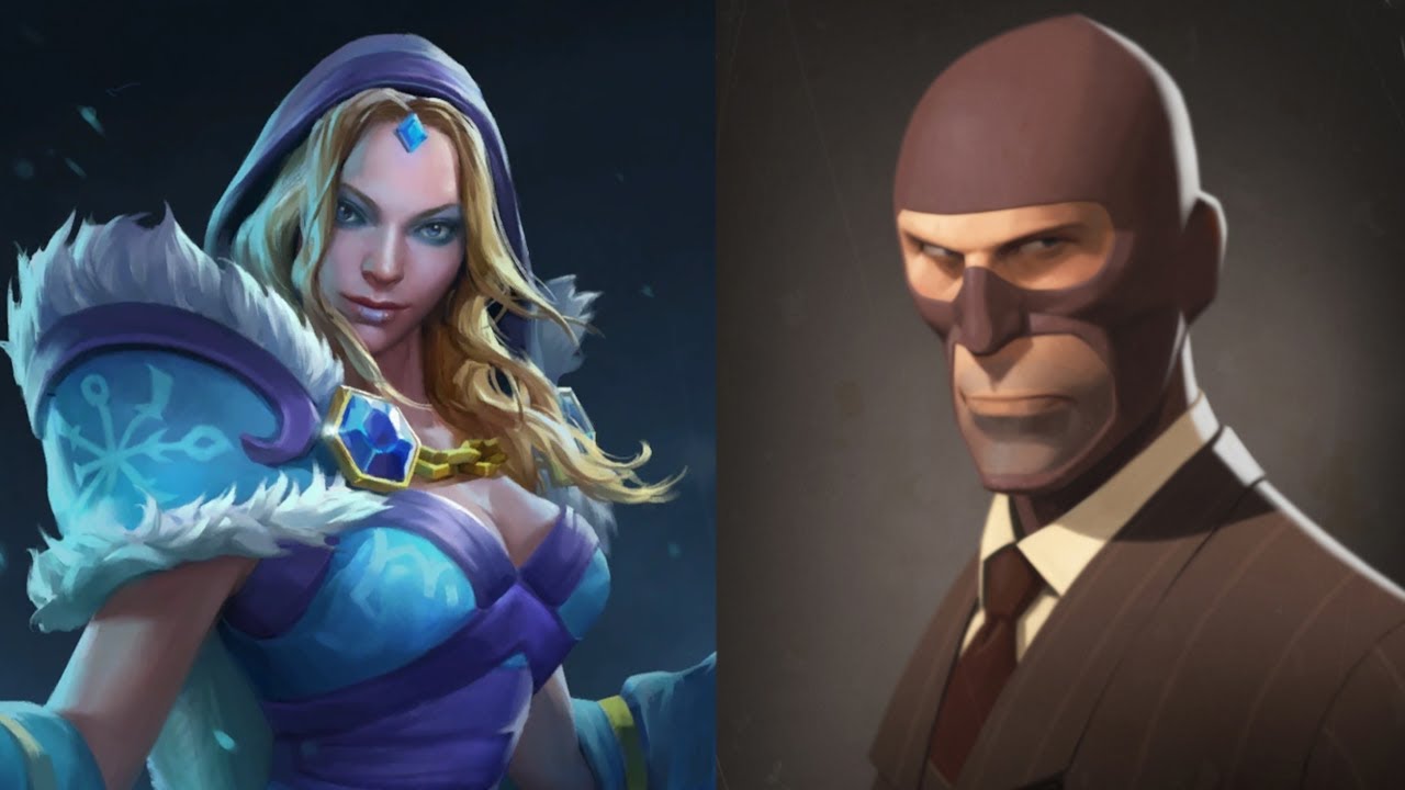 DOTA Fortress 2: Cystal Spy