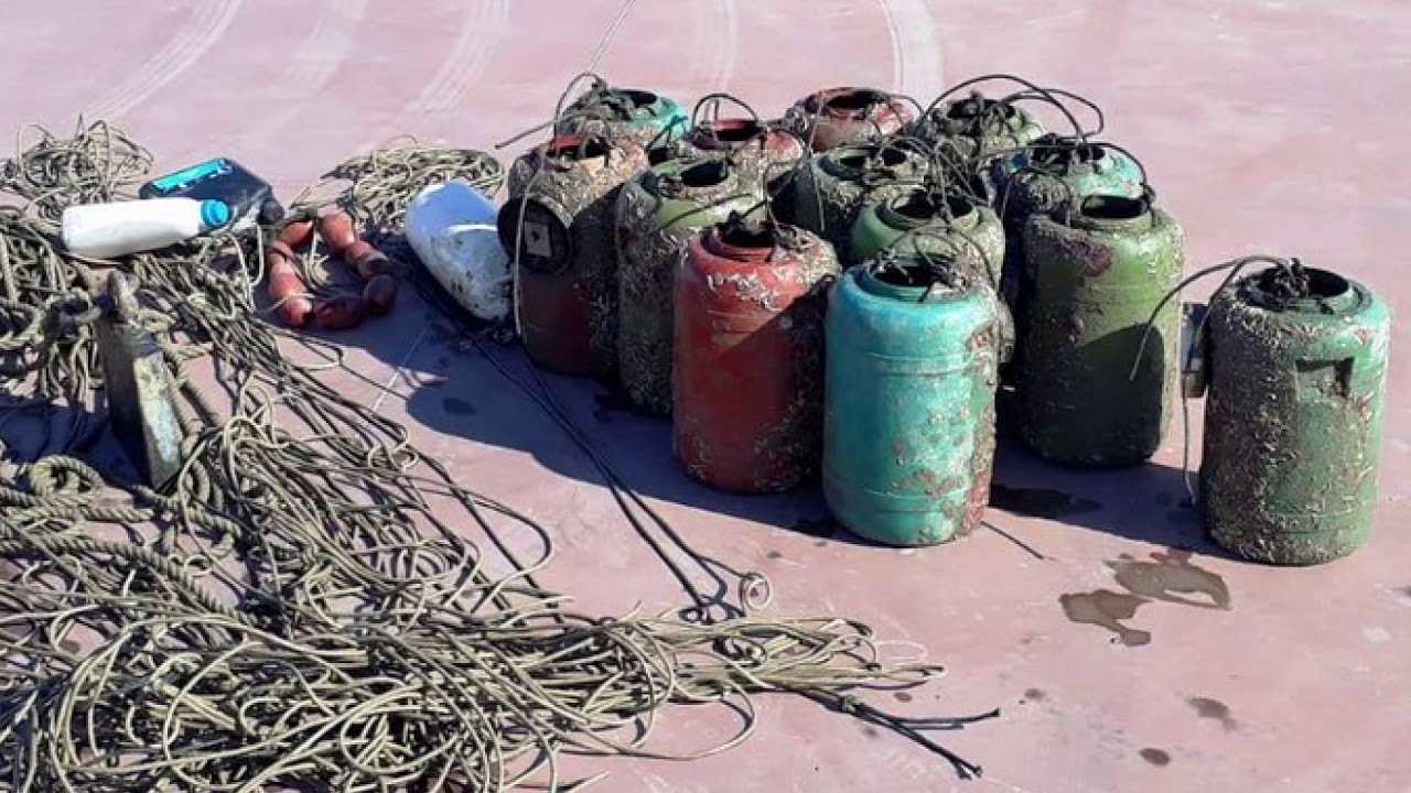 Trappole per polpi? Operazione della guardia costiera