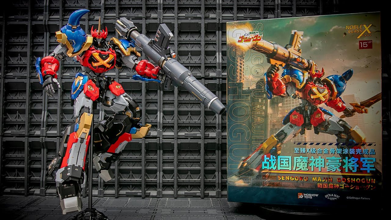 รีวิวหุ่นเหล็ก Sengoku Majin GoShogun ค่าย Moshowtoys งานดีระดับเทพอีกแล้ว Review By Toytrick