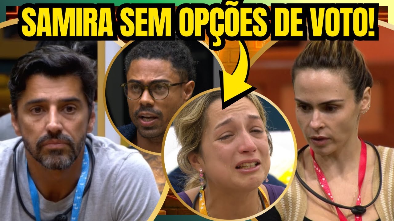 RACHA NO GRUPO! SAMIRA SE DESENTENDE COM ANA E BRENO APÓS INDICAÇÃO DE ALBERTO!