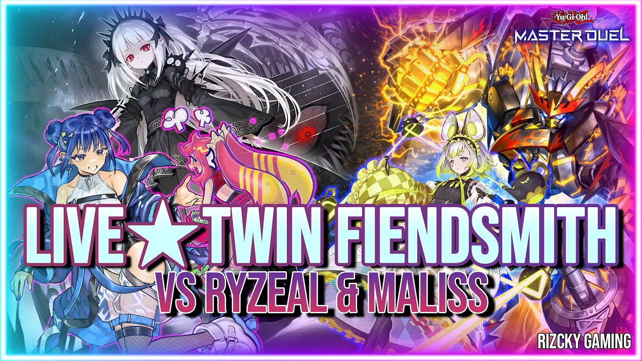 Live⭐Twin/Evil⭐Twin Fiendsmith vs META (Ryzeal & Maliss) Duel Compilation【Master Duel】